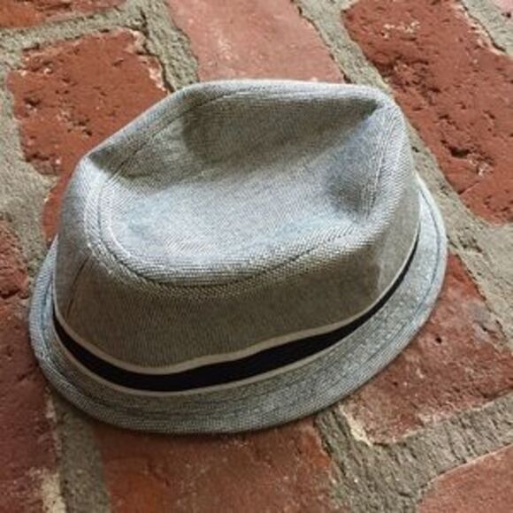 Boys blue paper straw hat 🎩 - Picture 3 of 4